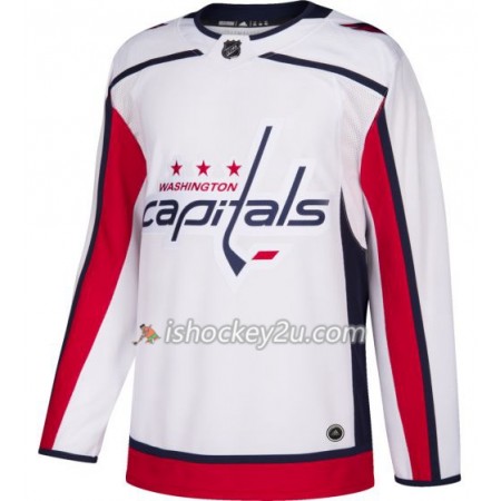 Mænd NHL Washington Capitals Trøje Blank Adidas Hvid Authentic